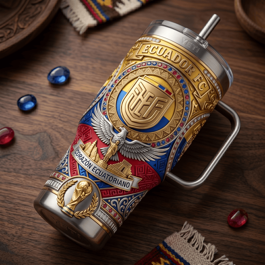 ECDF 40oz Tumbler With Handle LNTH