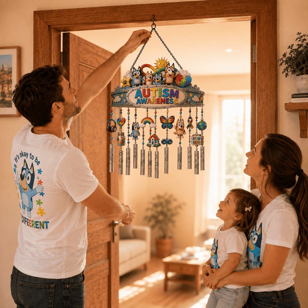 Premium BLU Wind Chime TNSM