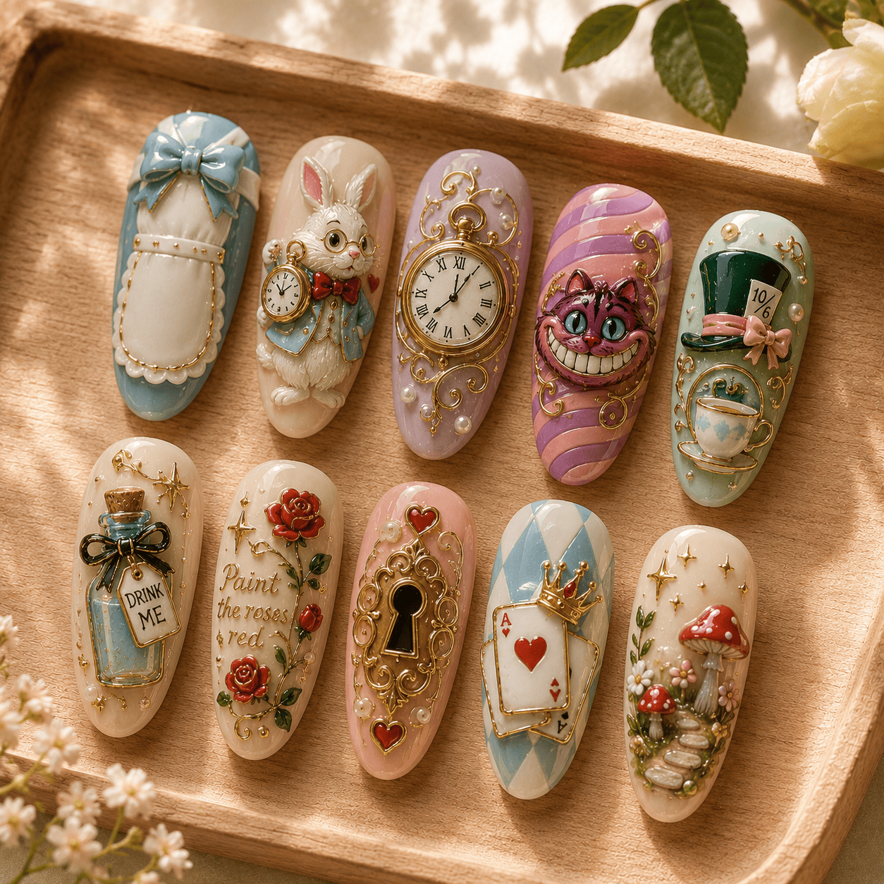 Handmade ALW Press On Nails TNSM
