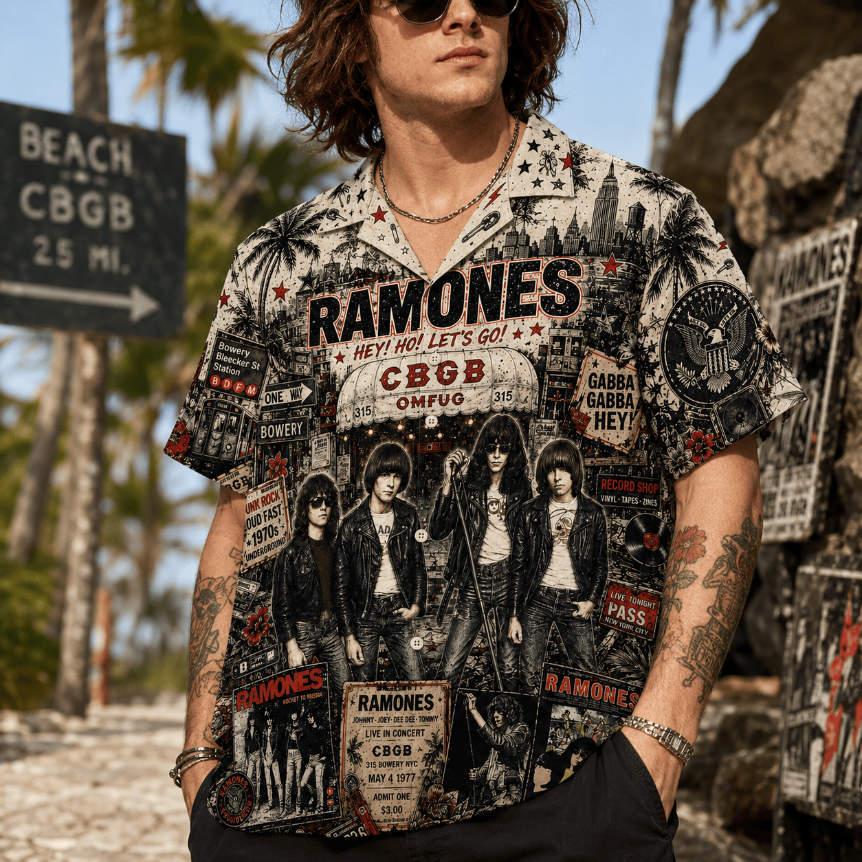 PREMIUM RMN HAWAIIAN SHIRT NTNA