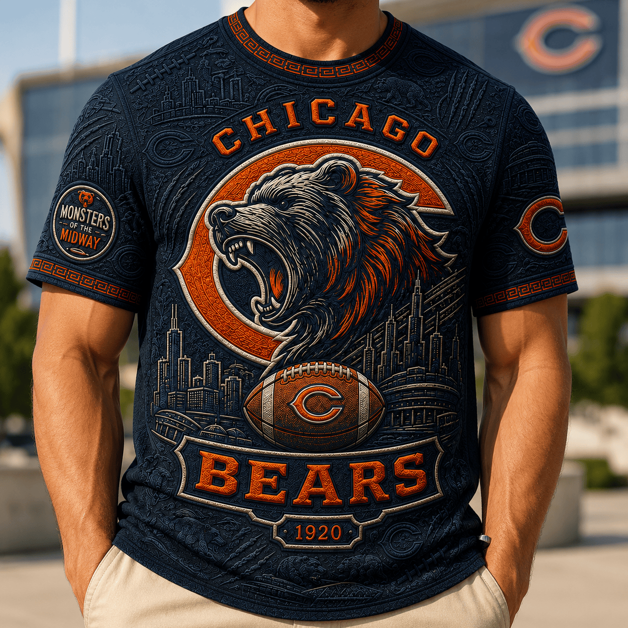 PREMIUM CCB 3D EMBOSS SHIRT HQH