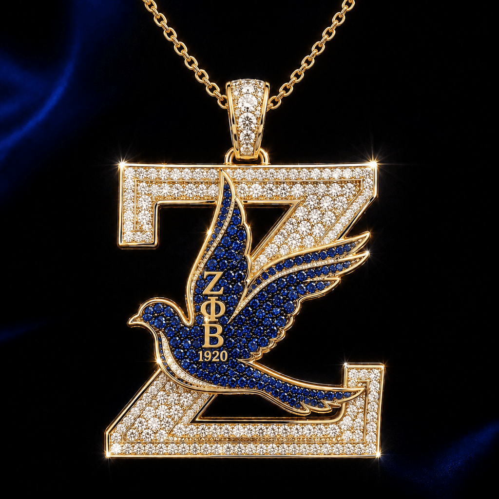 ZPT Solid Gold Chain with Diamond Pendant TMH