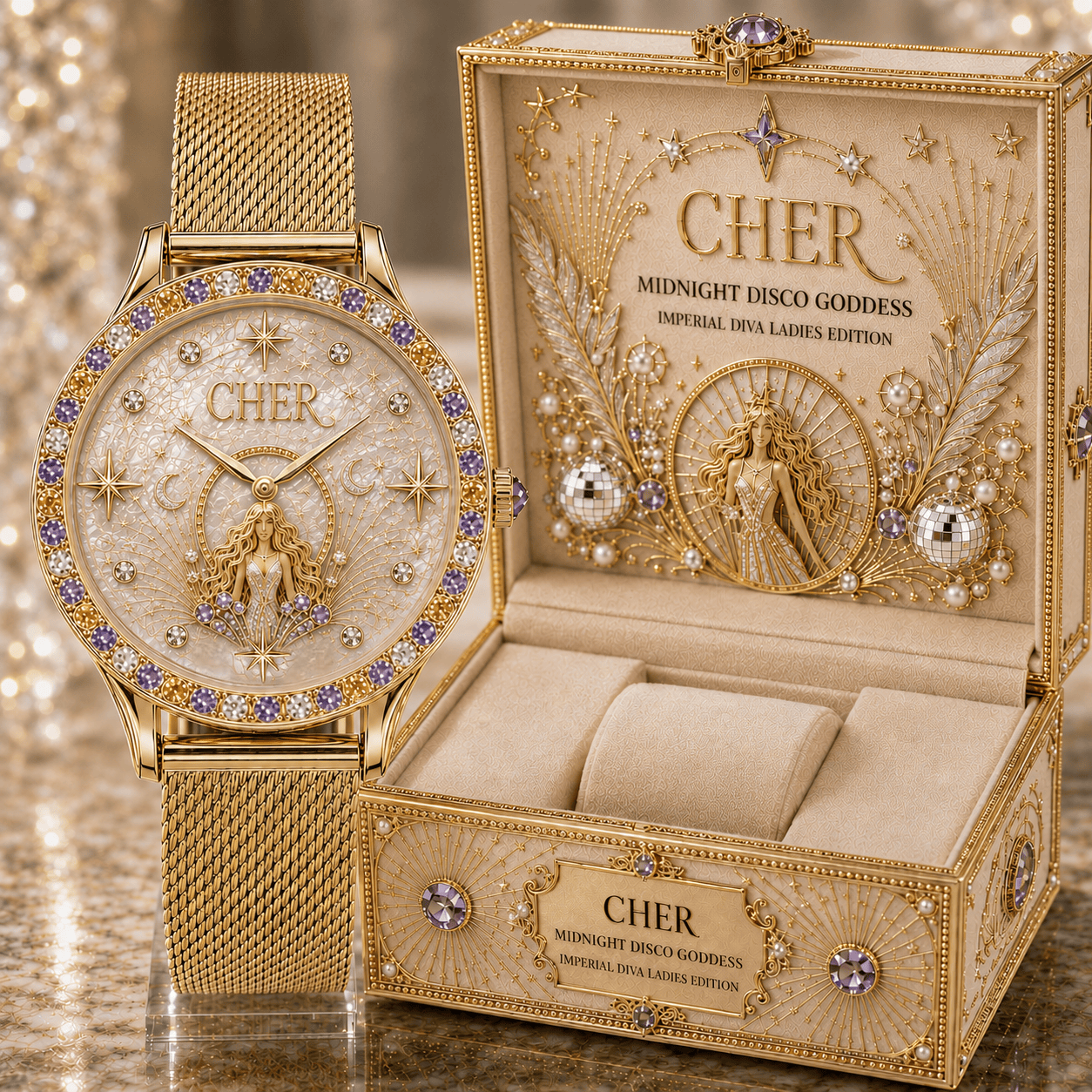 CHER Premium Stainless Steel Watch NTNA