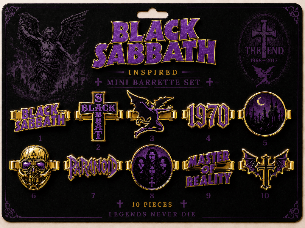 BLST Elegant Gold Mini Barrettes for Women TTTT