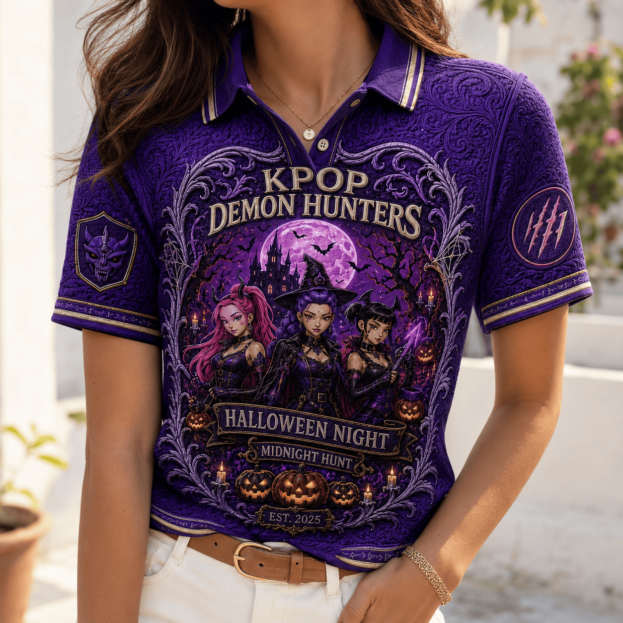 PREMIUM KDH EMBOSS POLO SHIRT NTNA