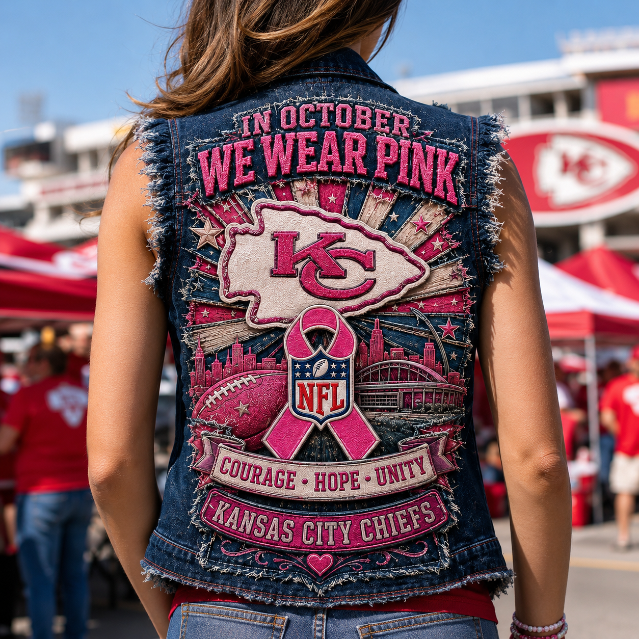 KCC PREMIUM DENIM VEST NTTB