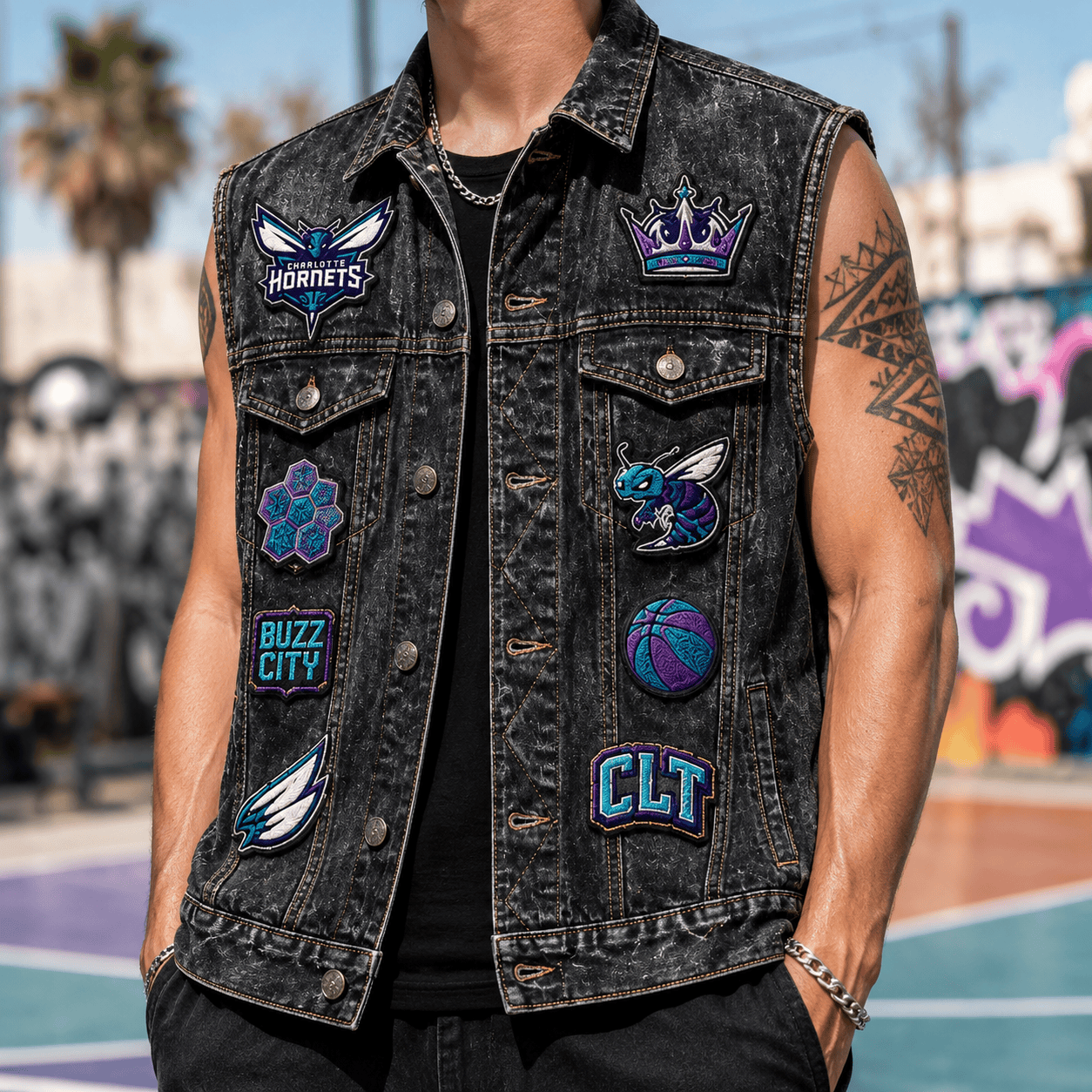 CLH PREMIUM DENIM VEST NVH