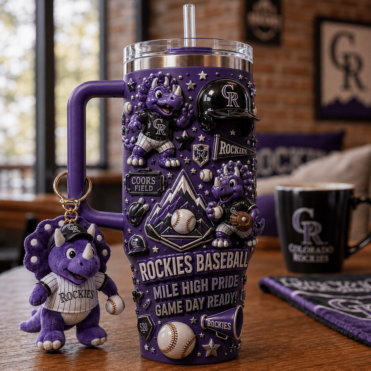 CLRDR 40oz Tumbler With Handle DNBN