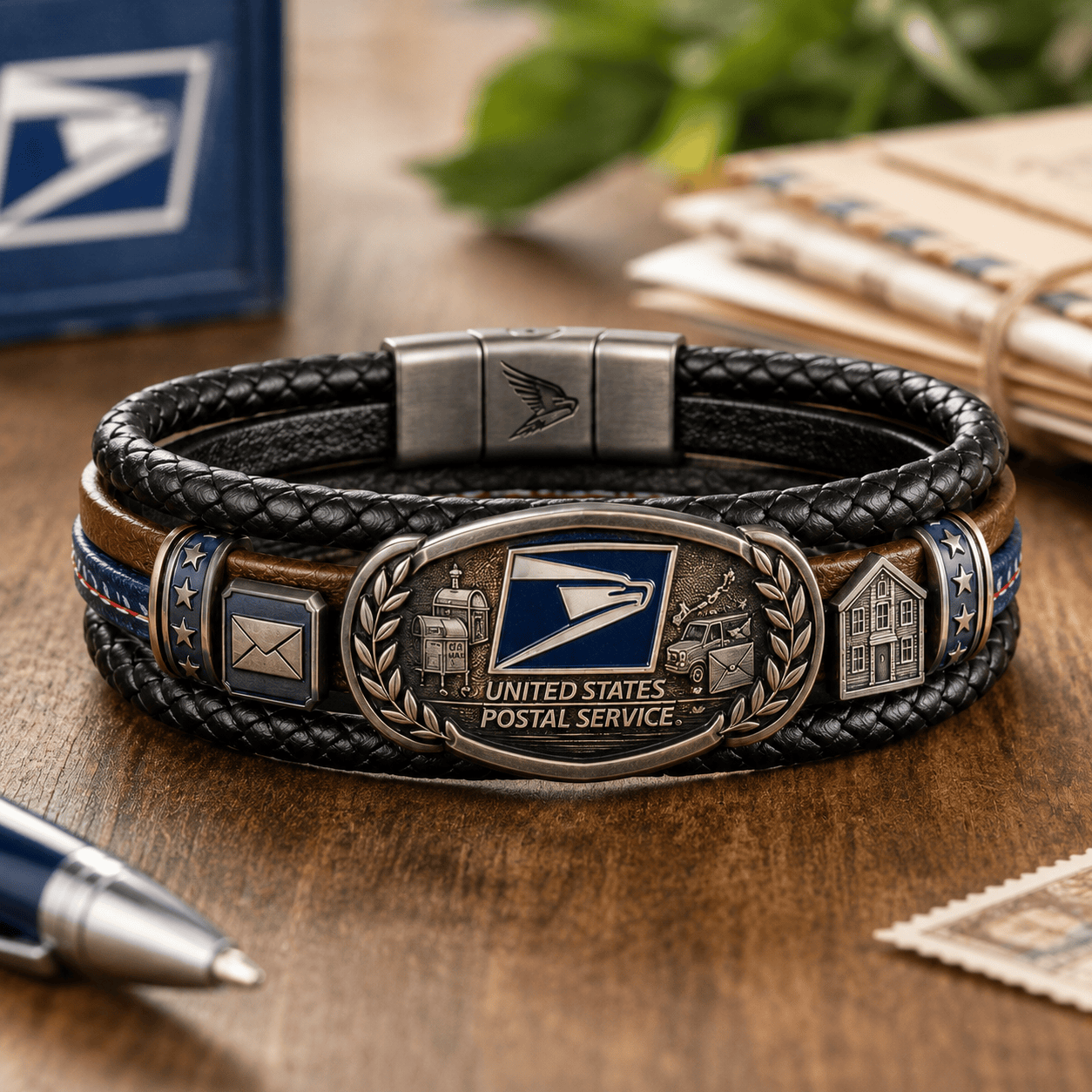 USPS Braided Bracelet Set NVH