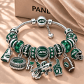 NYJ Silver Charm Bracelet Set NTTB