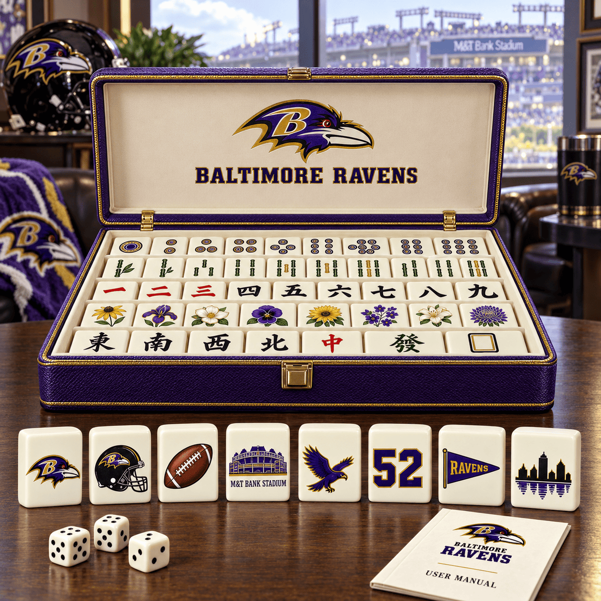 BTR Premium Mahjong Set – Game Night Edition PNPA