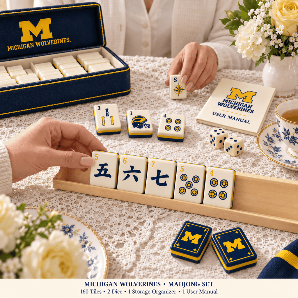 Premium MWR Mahjong Tiles Set TNSM