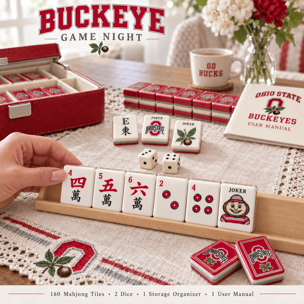 Premium OSB Mahjong Tiles Set TNSM