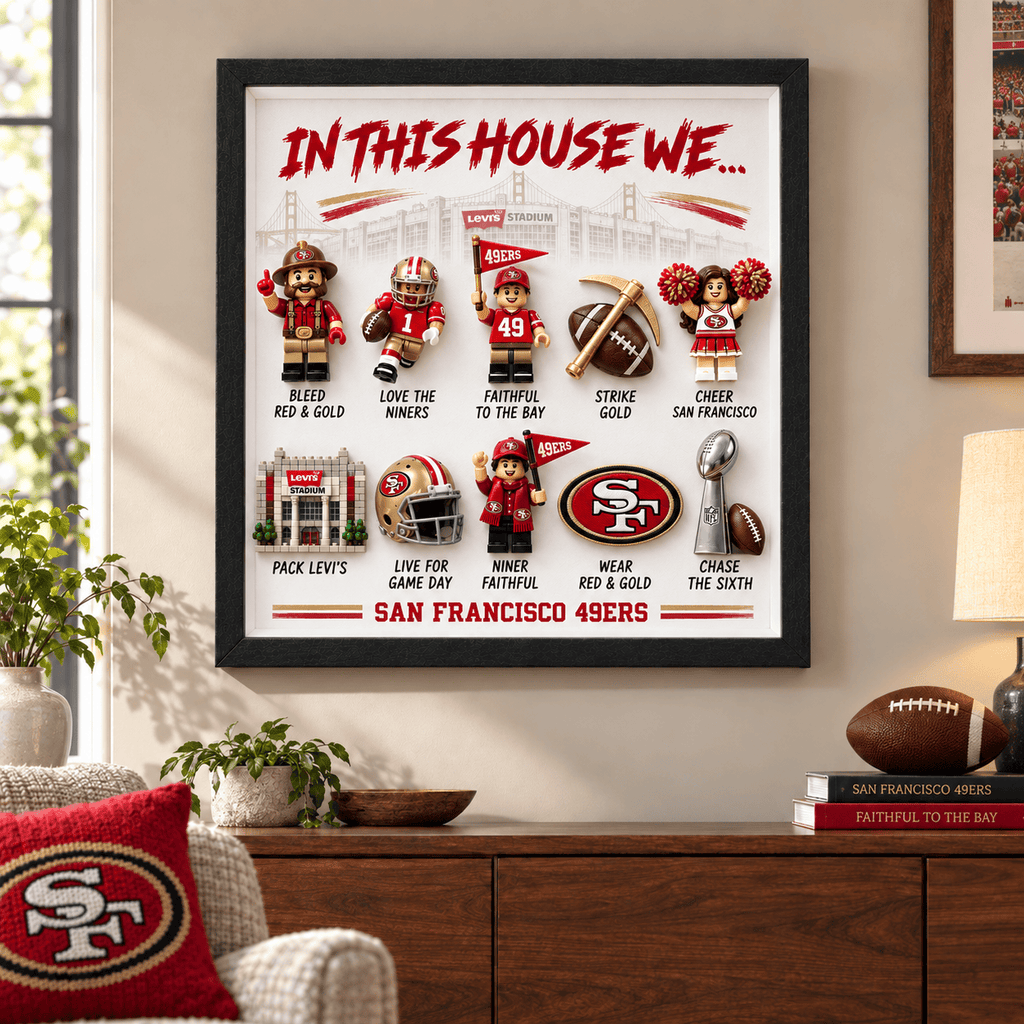 SF49 "In This House We…" 3D Fan Display Frame TMH