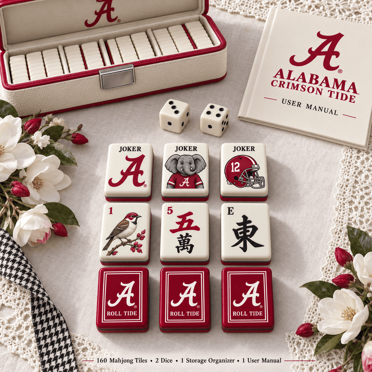 Premium ACT Mahjong Tiles Set TNSM