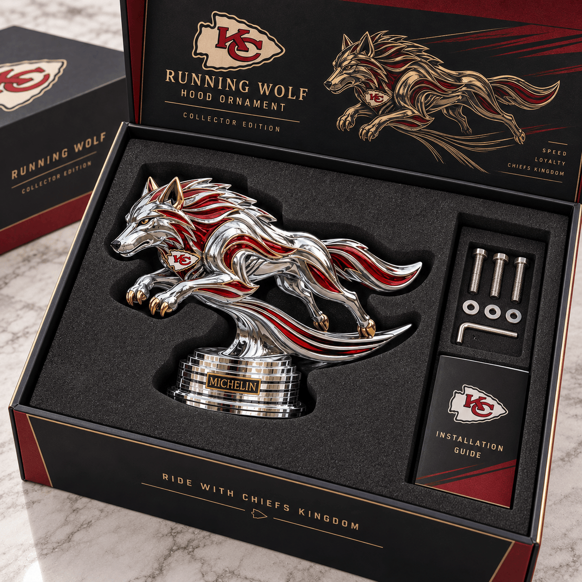 KCC Premium Car Hood Ornament NPL