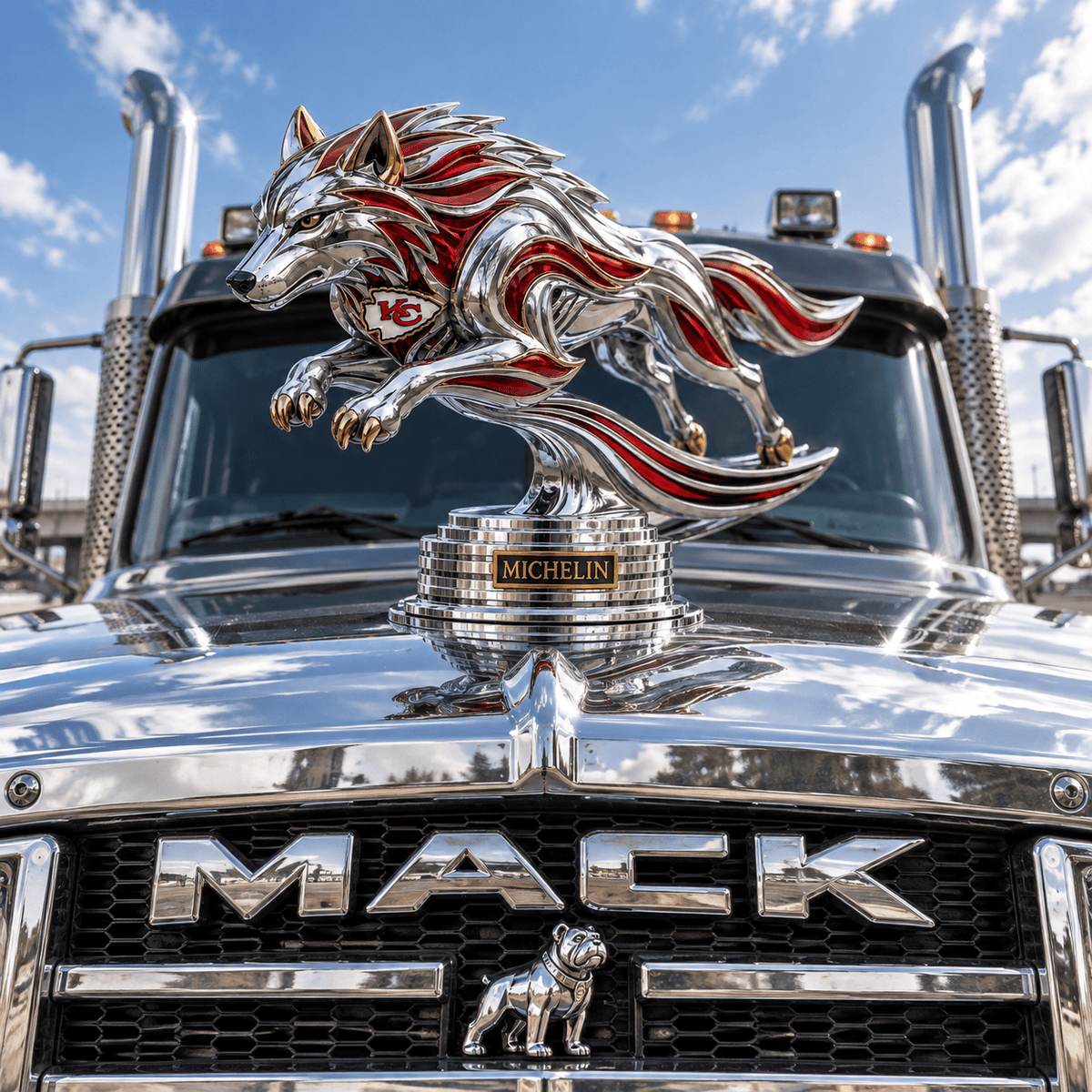 KCC Premium Car Hood Ornament NPL