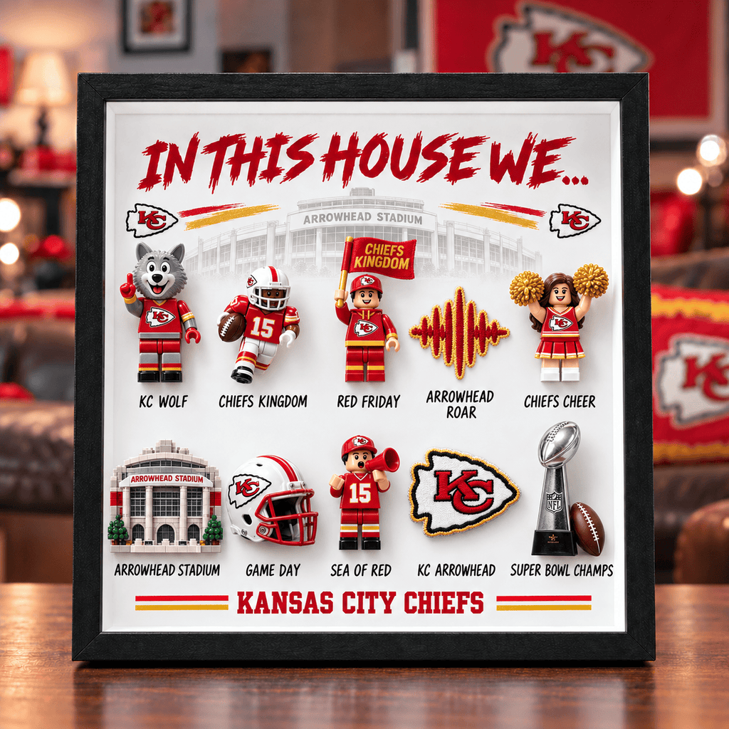 KCC "In This House We…" 3D Fan Display Frame TMH