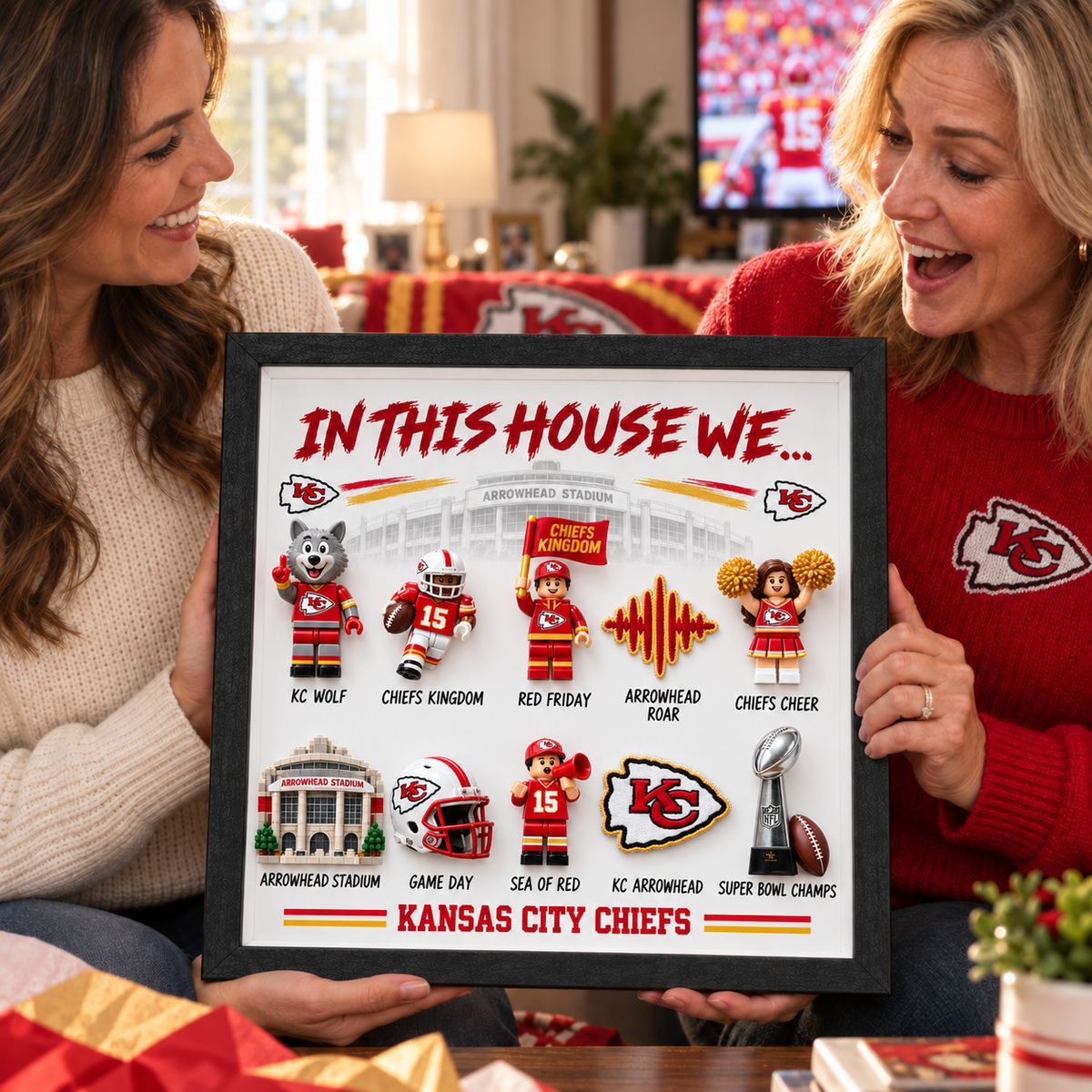 KCC "In This House We…" 3D Fan Display Frame TMH