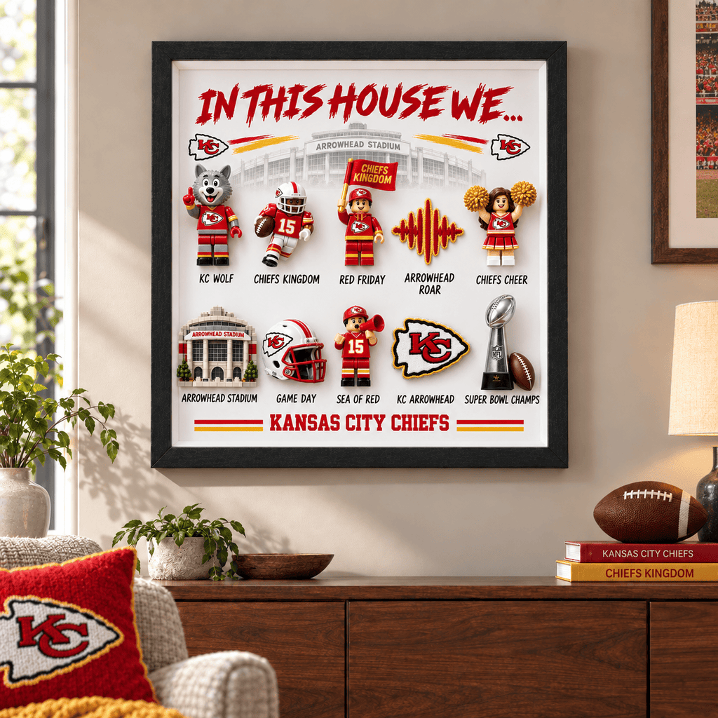 KCC "In This House We…" 3D Fan Display Frame TMH