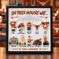 TLS "In This House We…" 3D Fan Display Frame TMH
