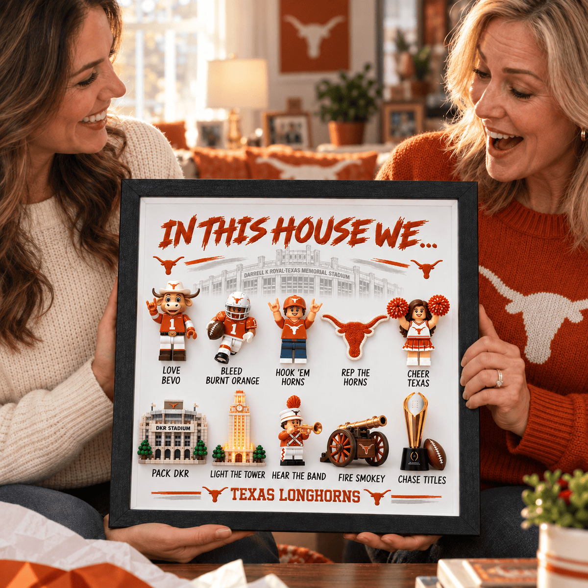 TLS "In This House We…" 3D Fan Display Frame TMH