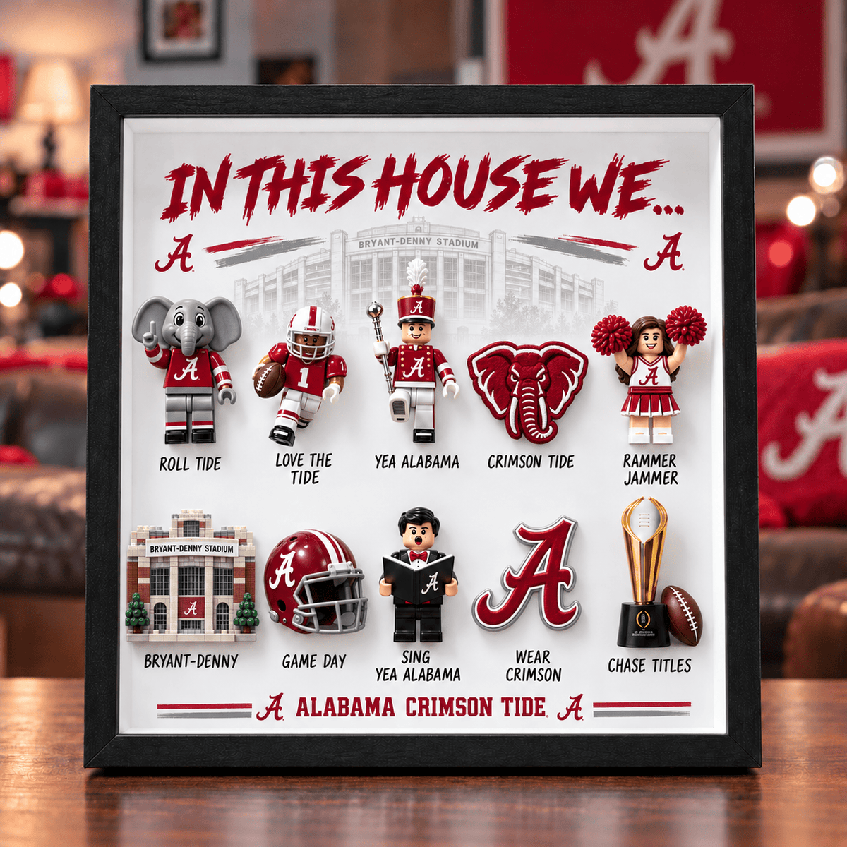 ACT "In This House We…" 3D Fan Display Frame TMH