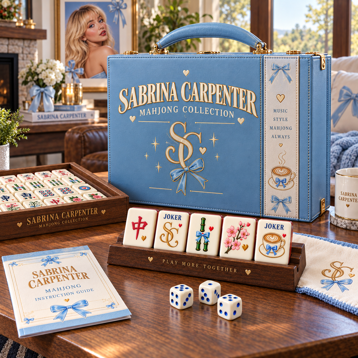 SBCP Premium Mahjong Set – Game Night Edition PNPA