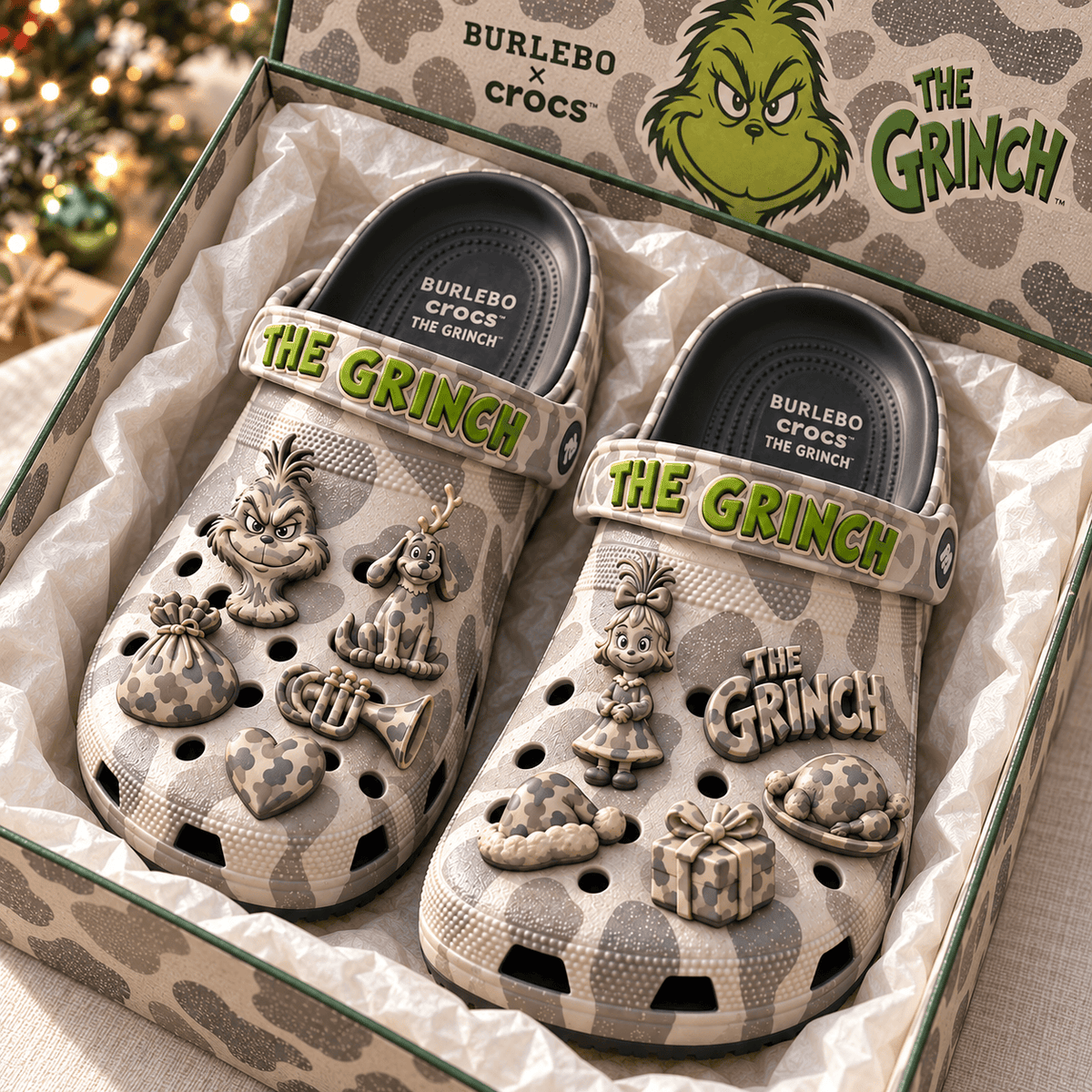 TGR Premium Deer Camo Charm Clog PTKL